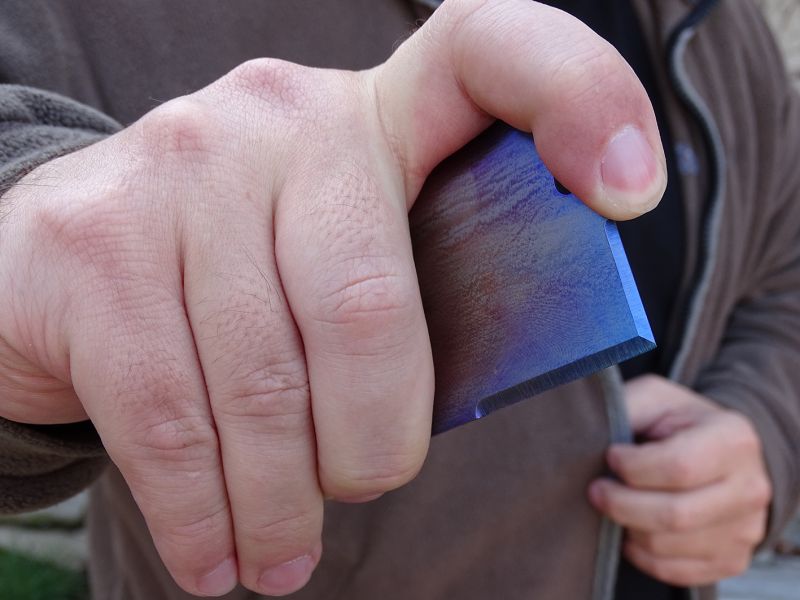 ostré řezné hrany jsou již z výroby velmi ostře nabroušeny a výborně drží