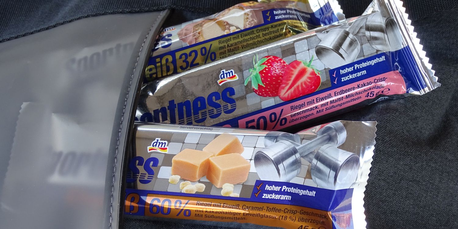 SPORTNESS TYČINKY z dm drogerie - dobrý poměr CENA / VÝKON