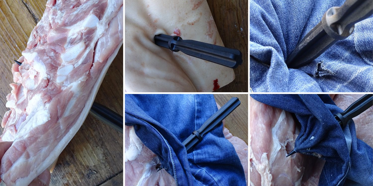 nože a bodce STEALTH neviditelné zbraně pro detektor