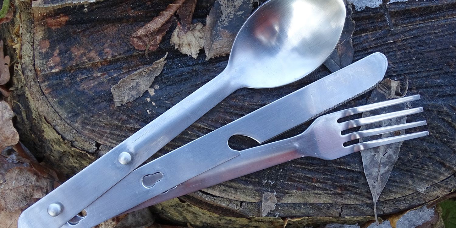 TRESPASS kempingový příbor ze Skotska