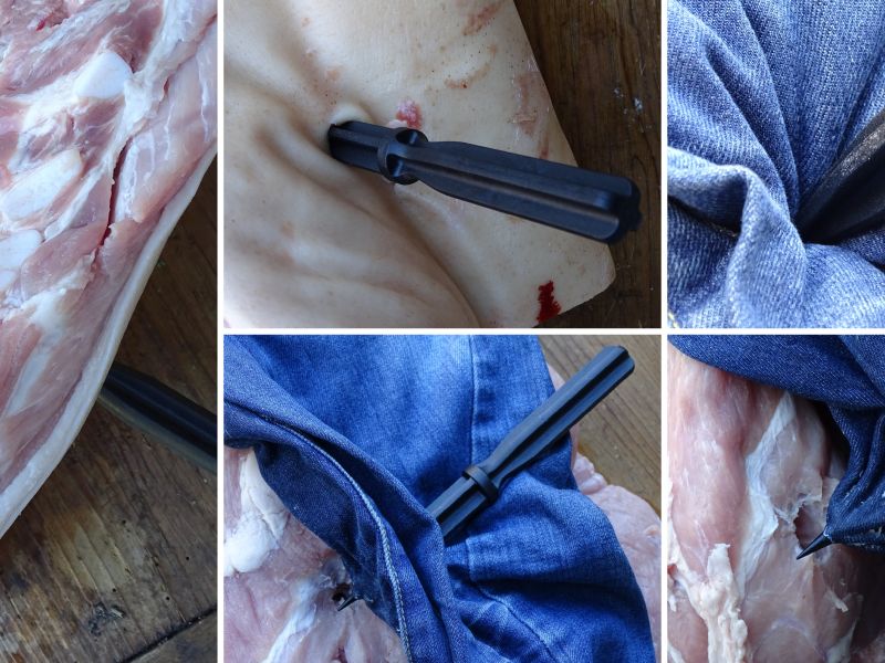 nože a bodce STEALTH neviditelné zbraně pro detektor